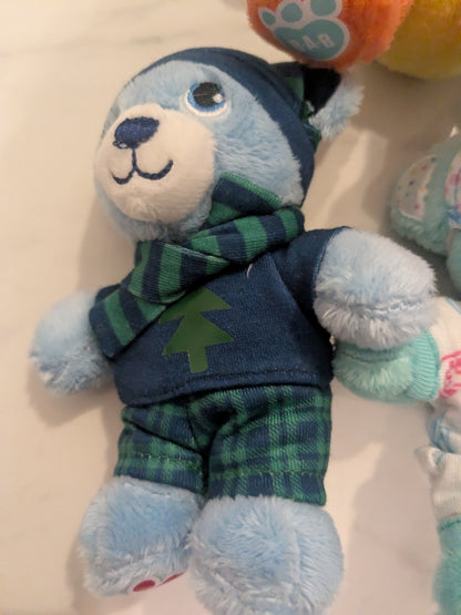 Mini 4" Plush Bundle (3x Bears, 1x Rabbit, 1x Duck)