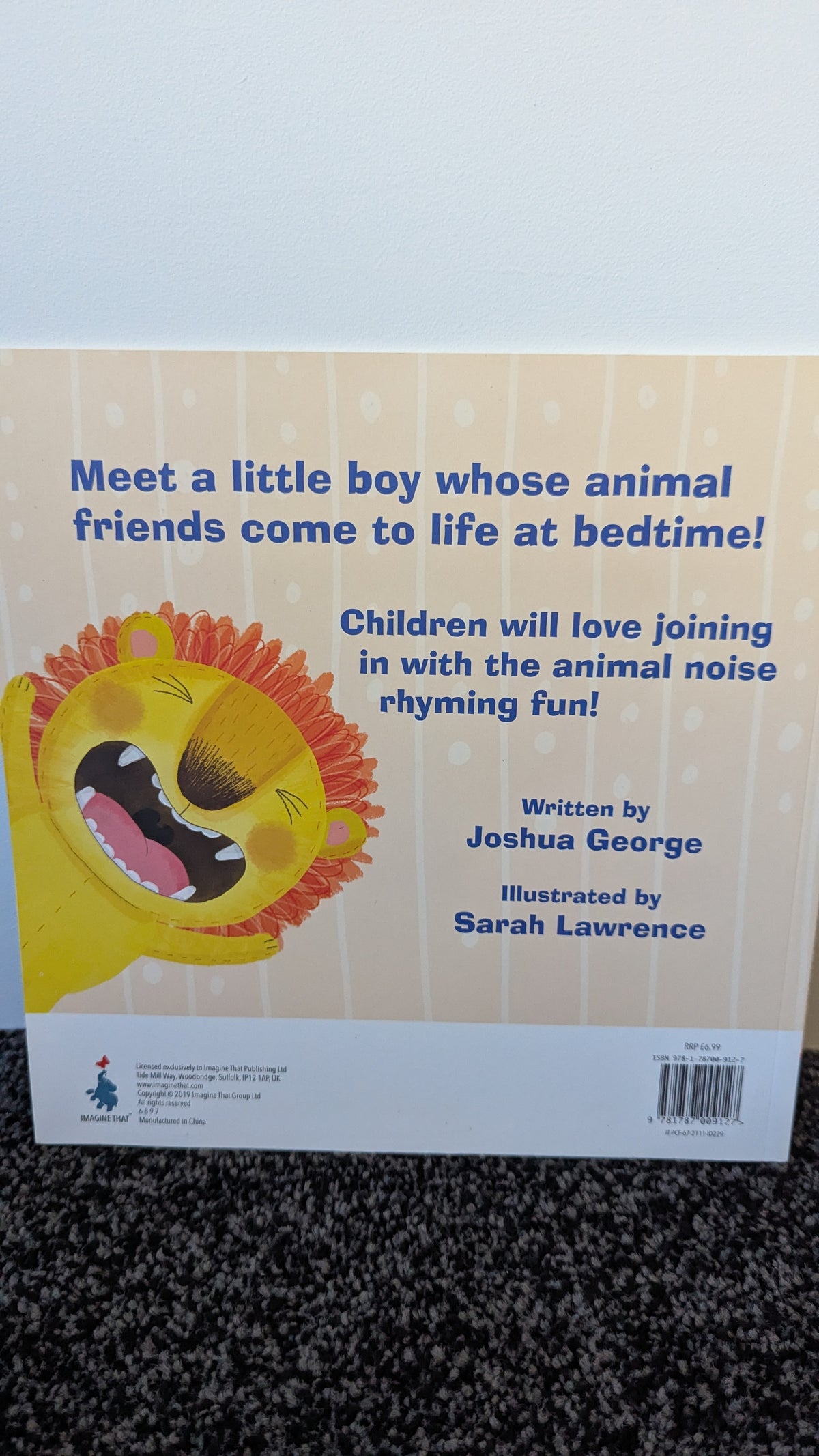 Roar went the lion paperback book