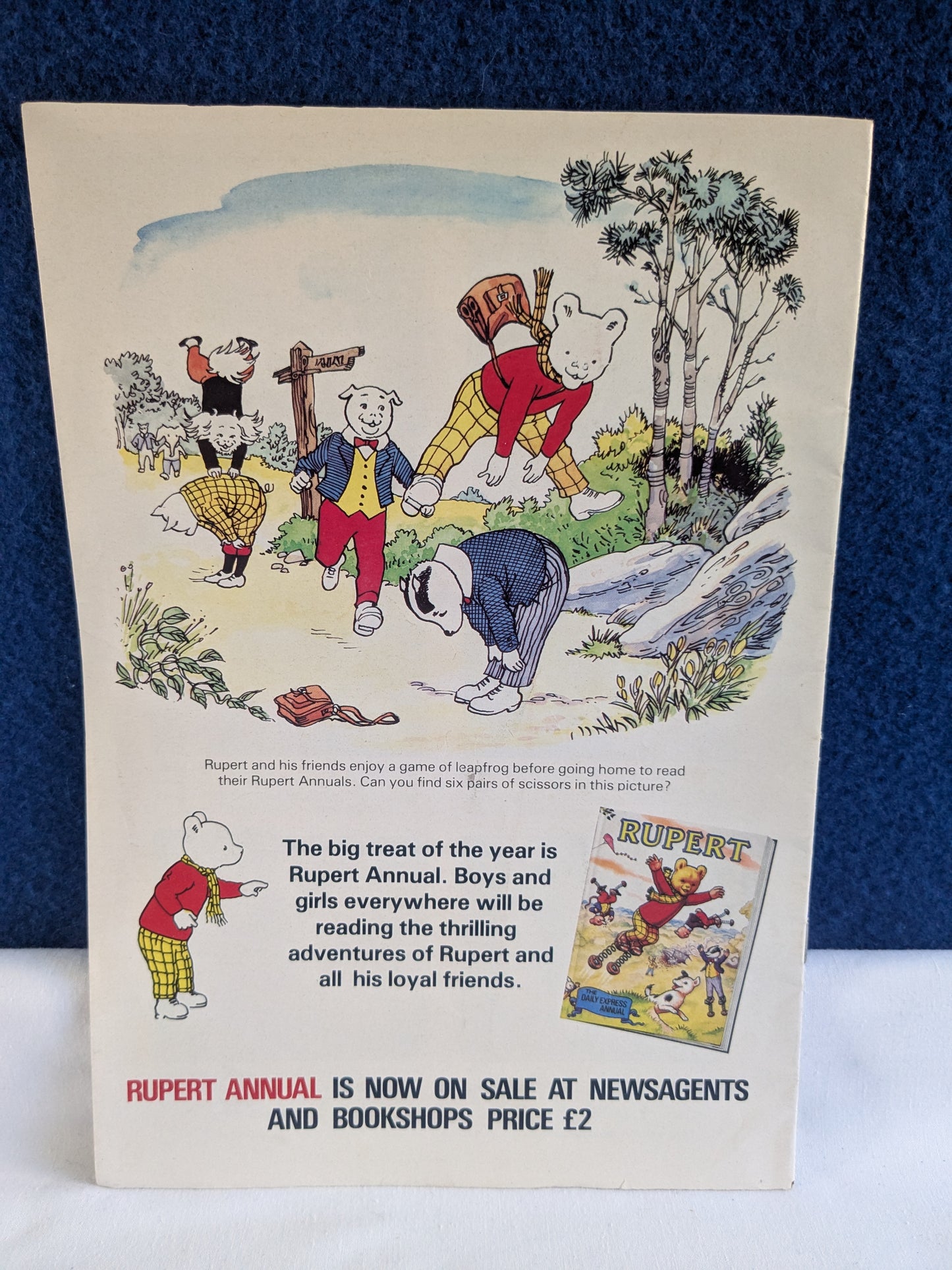 Rupert Weekly Comic No 4 - 10th November 1982