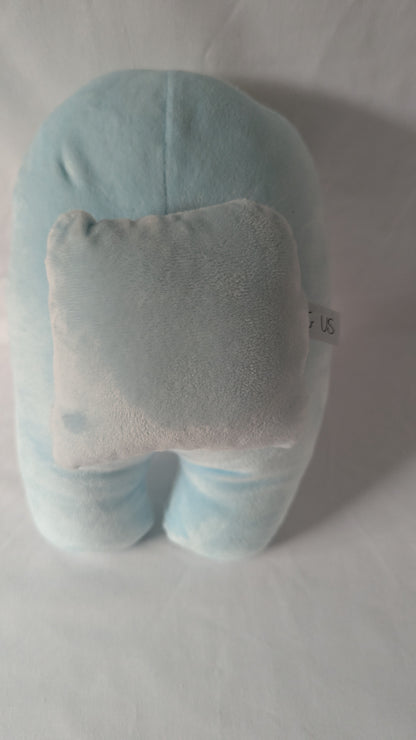 Among Us Light Blue (Cyan) Crewmate 12" Plush