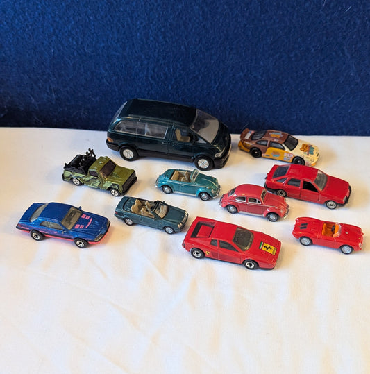 Bundle of toy cars