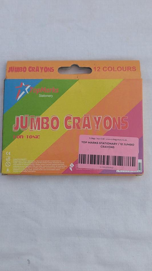 12 Jumbo Crayons