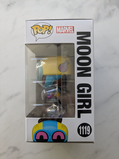 Funko Pops! #1119 Marvel Moon Girl & Devil Dinosaur Moon Girl