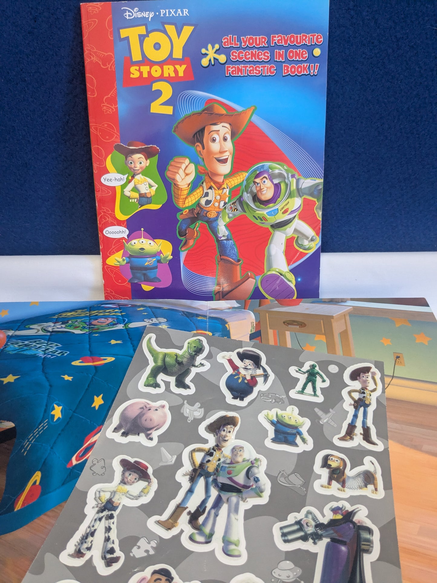 Disney Pixar Toy Story 2 Film Storybook With Extra Make A Scene  Part