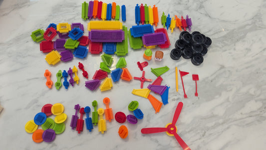 Bag of assorted Stickle Bricks