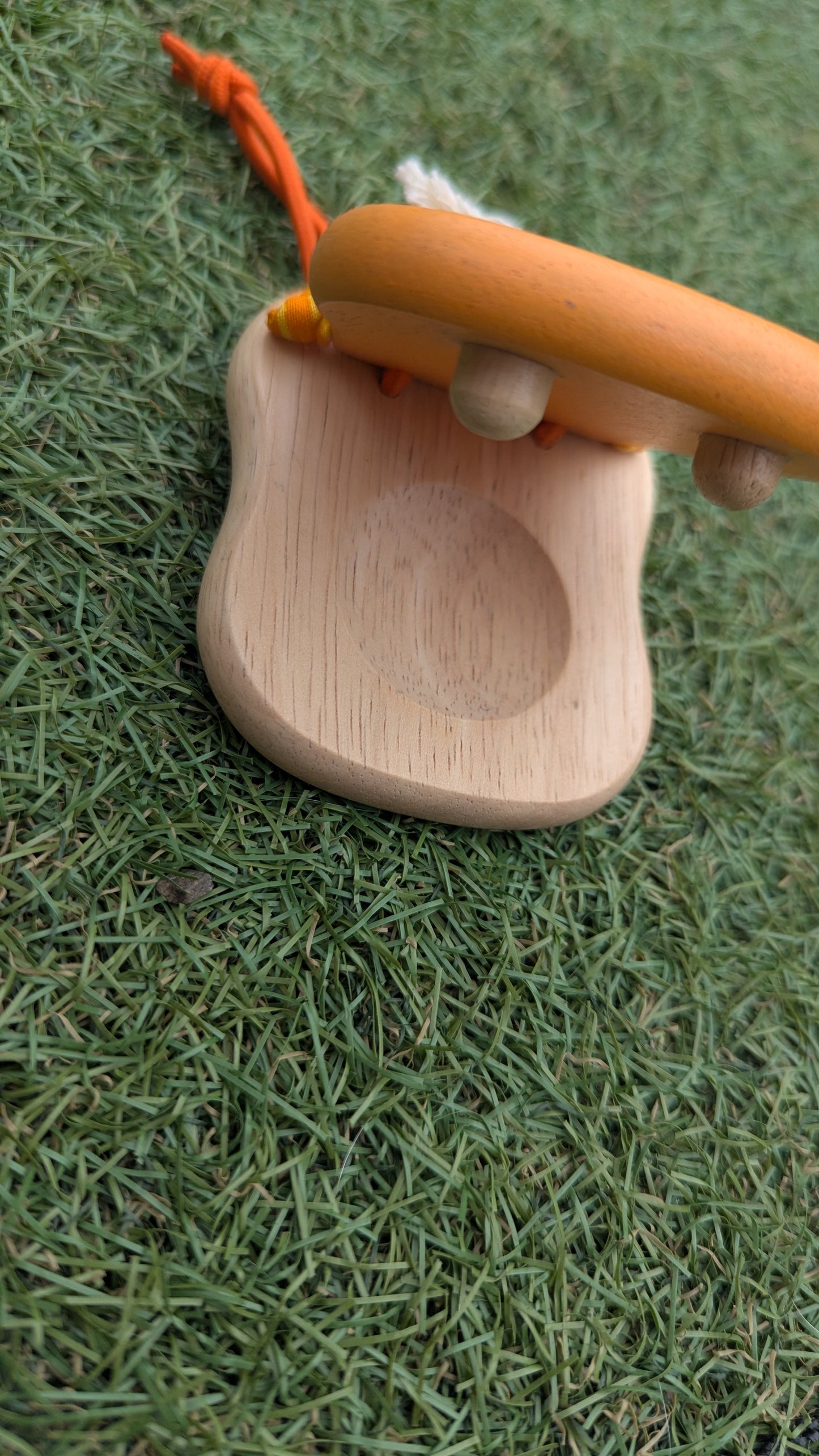 Wooden Hippo Hand Clacker