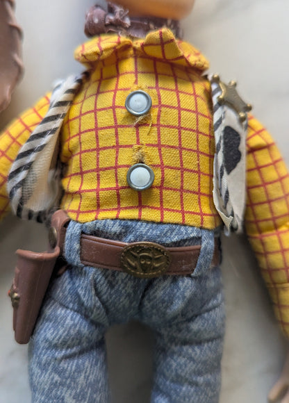 Vintage Thinkway Toy Story Talking Woody Action Figure 2001-2003 Button Activated