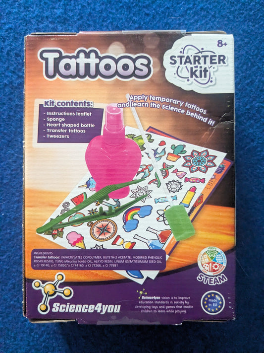 Science4you Tattoos Starter Kit