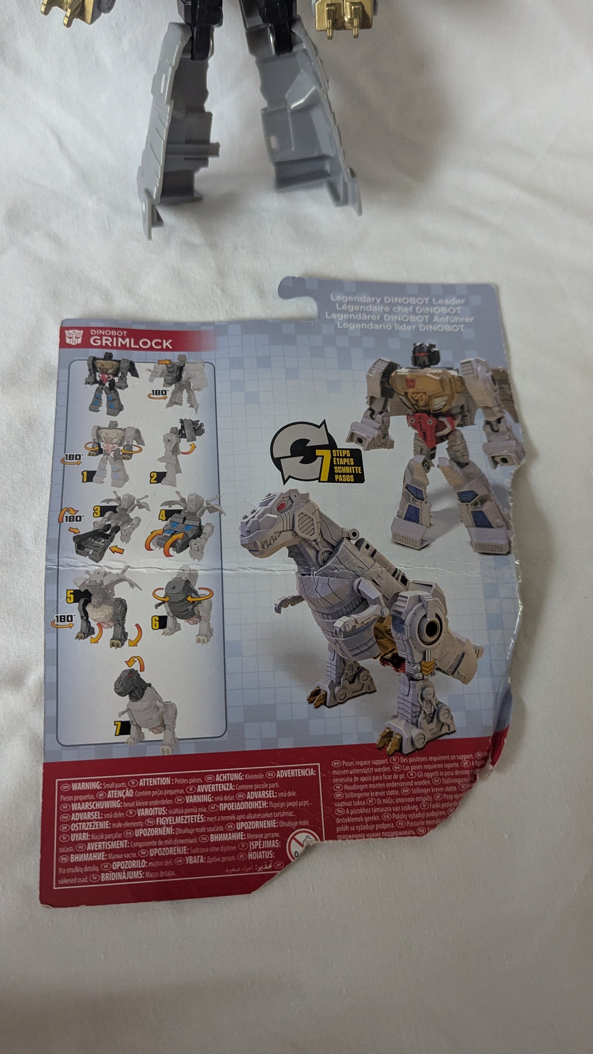 Transformers Authentics Dinobot Grimlock Action Figure