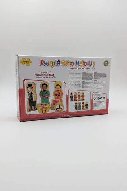 People Who Help Us Double Sided Magnetic People BJ670