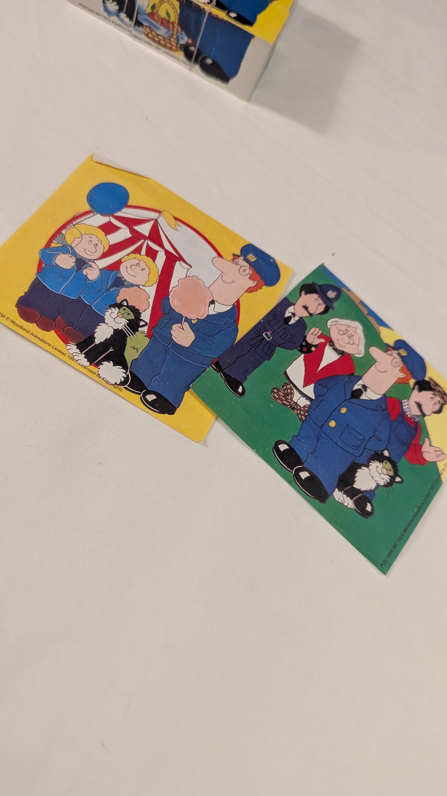 Dekkertoys Postman Pat Picture Puzzle Blocks c.1997