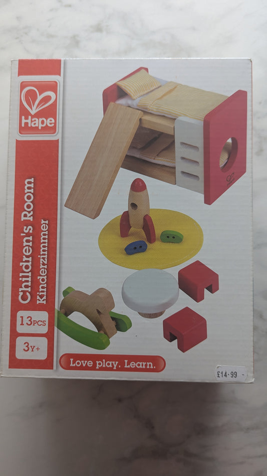Children's Room Dolls House Furniture Set E3456