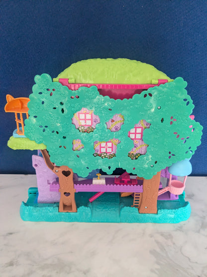 Mattel Polly Pocket Pollyville Pet Adventure Treehouse
