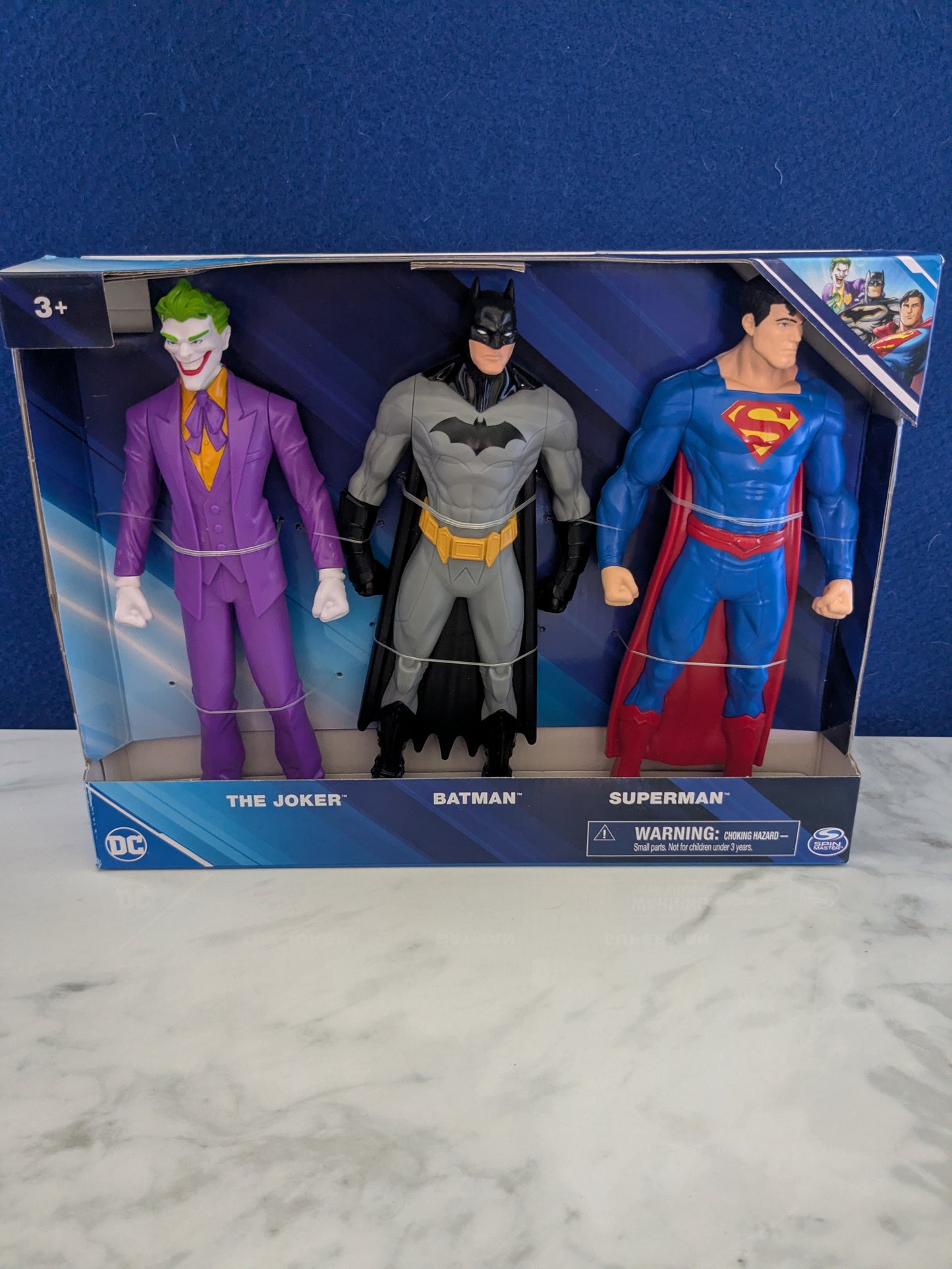 Spinmaster DC Action Figures Pack of 3