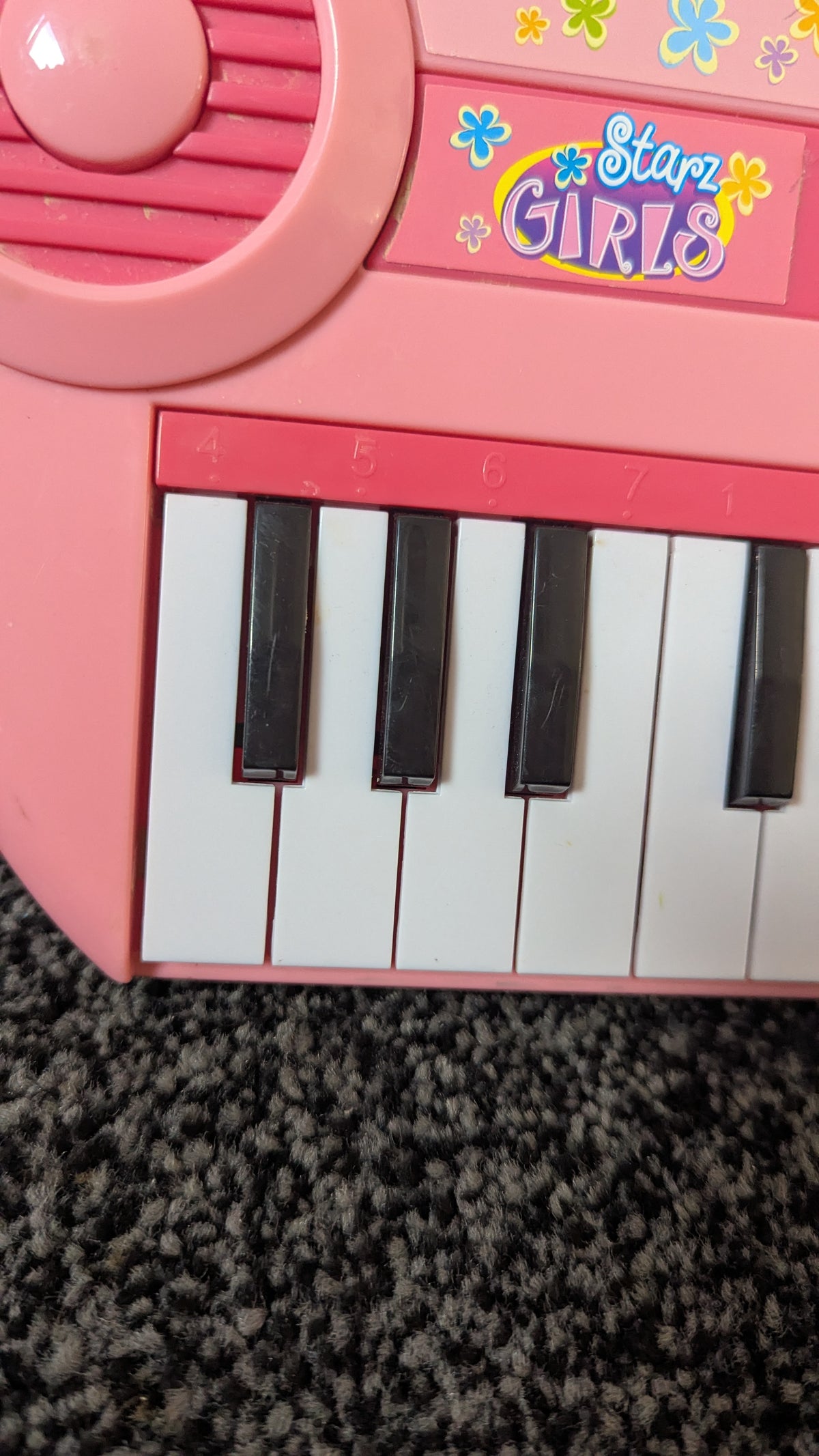 Starz Girls 37 Key Electronic Keyboard Pink