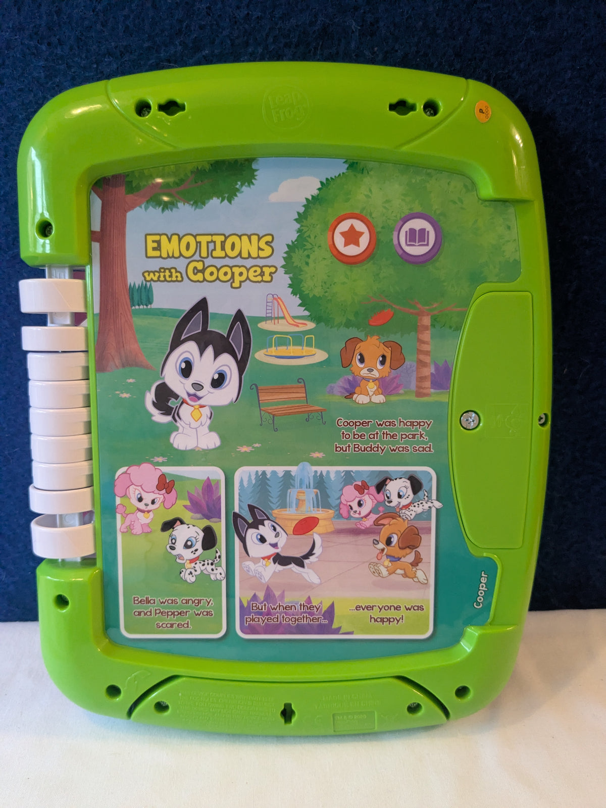 Leap Frog 2 in 1 Touch & Learn Tablet