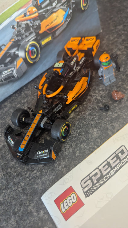 Lego Speed Champions 76919 McLaren 2023 Formula 1 (F1)