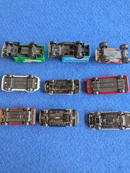 Selection of Corgi Die cast vehicles