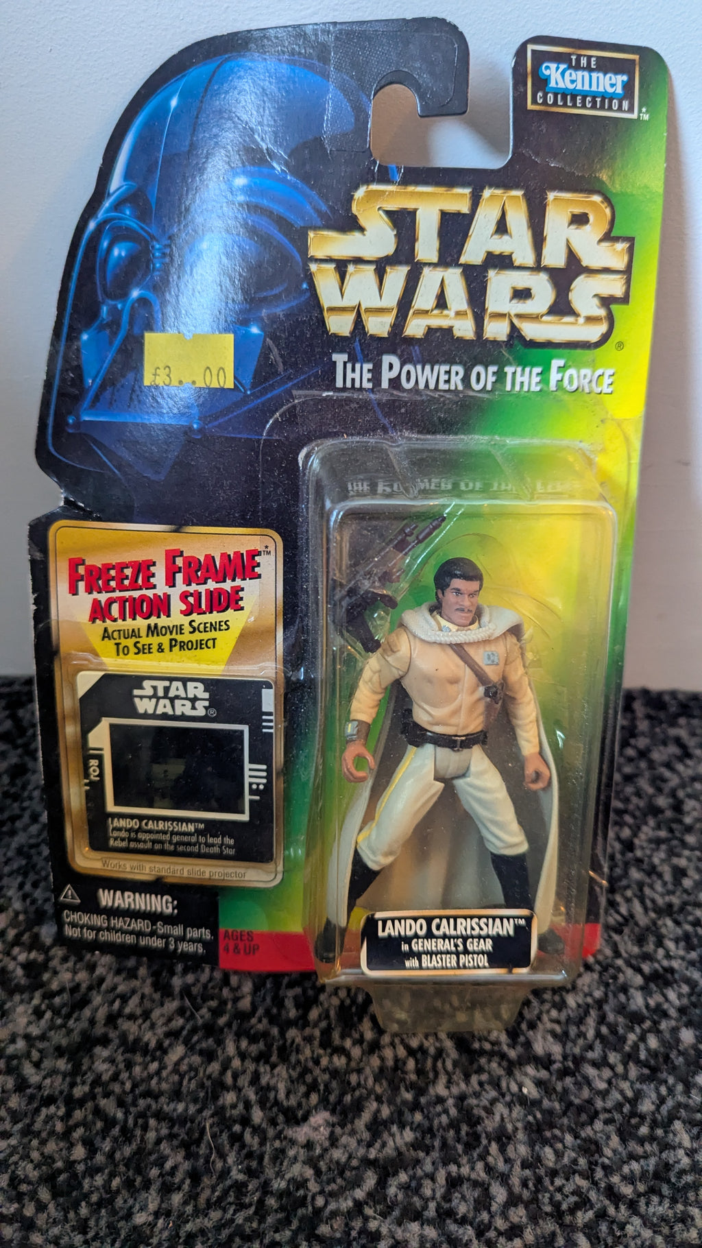 Star Wars: Power of the Force Lando Calrissian in General's Gear Action Figure