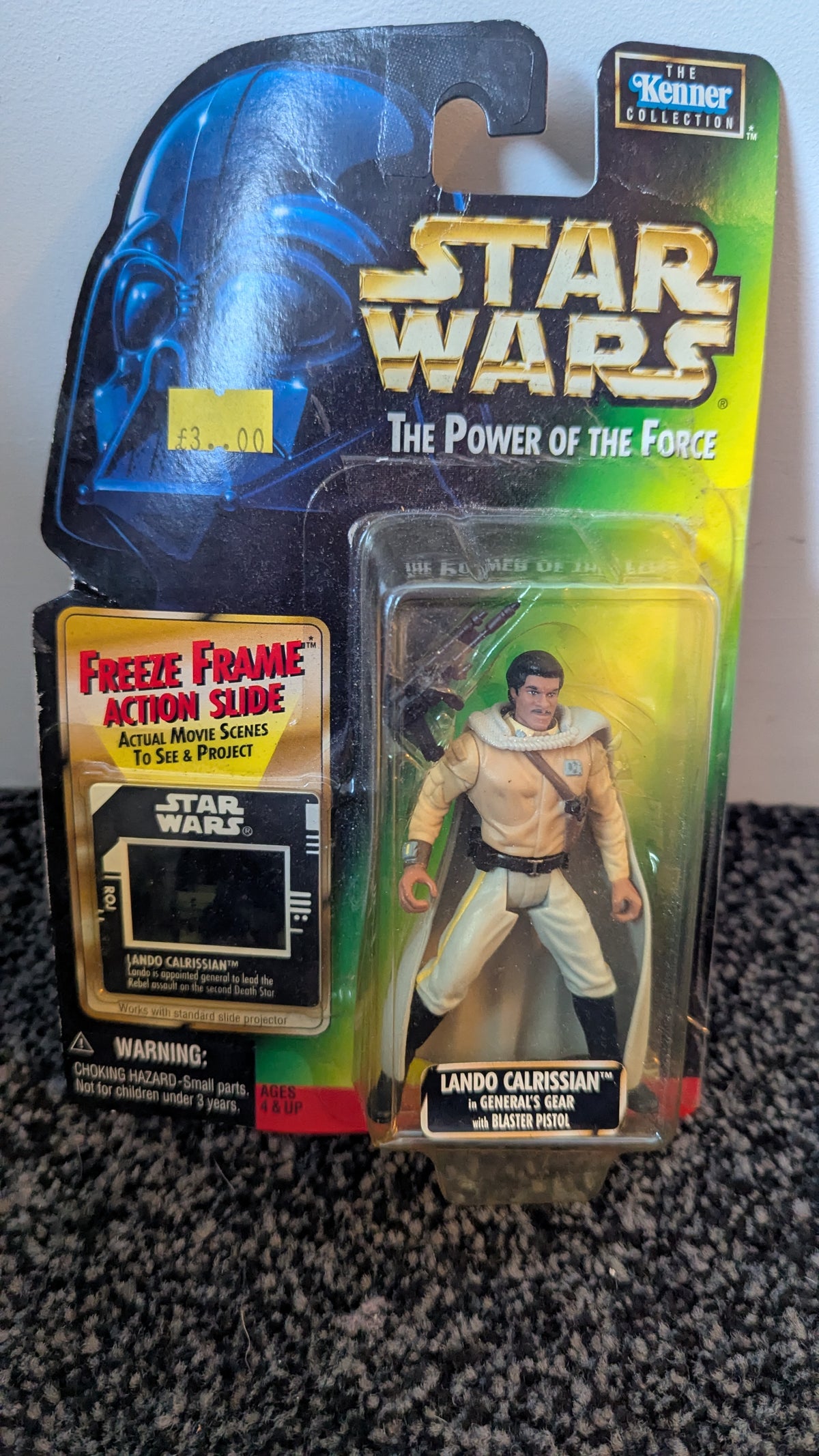 Star Wars: Power of the Force Lando Calrissian in General's Gear Action Figure