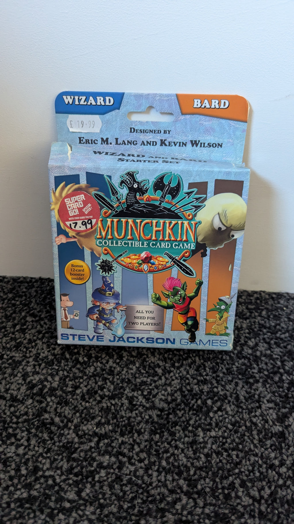 Munchkin Collectible Card Game- Wizard And Bard Starter Set