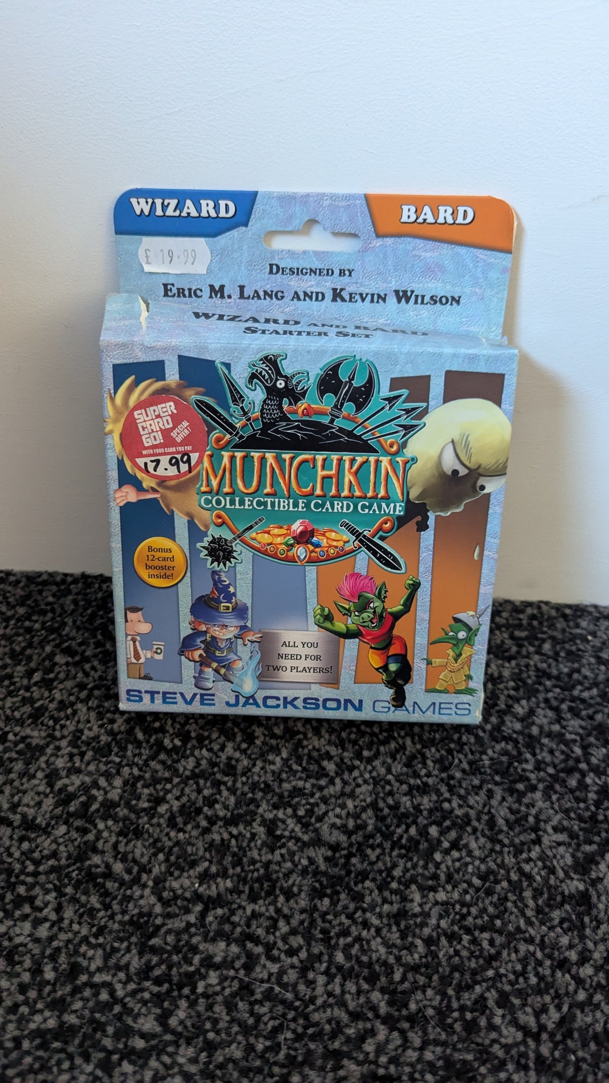 Munchkin Collectible Card Game- Wizard And Bard Starter Set