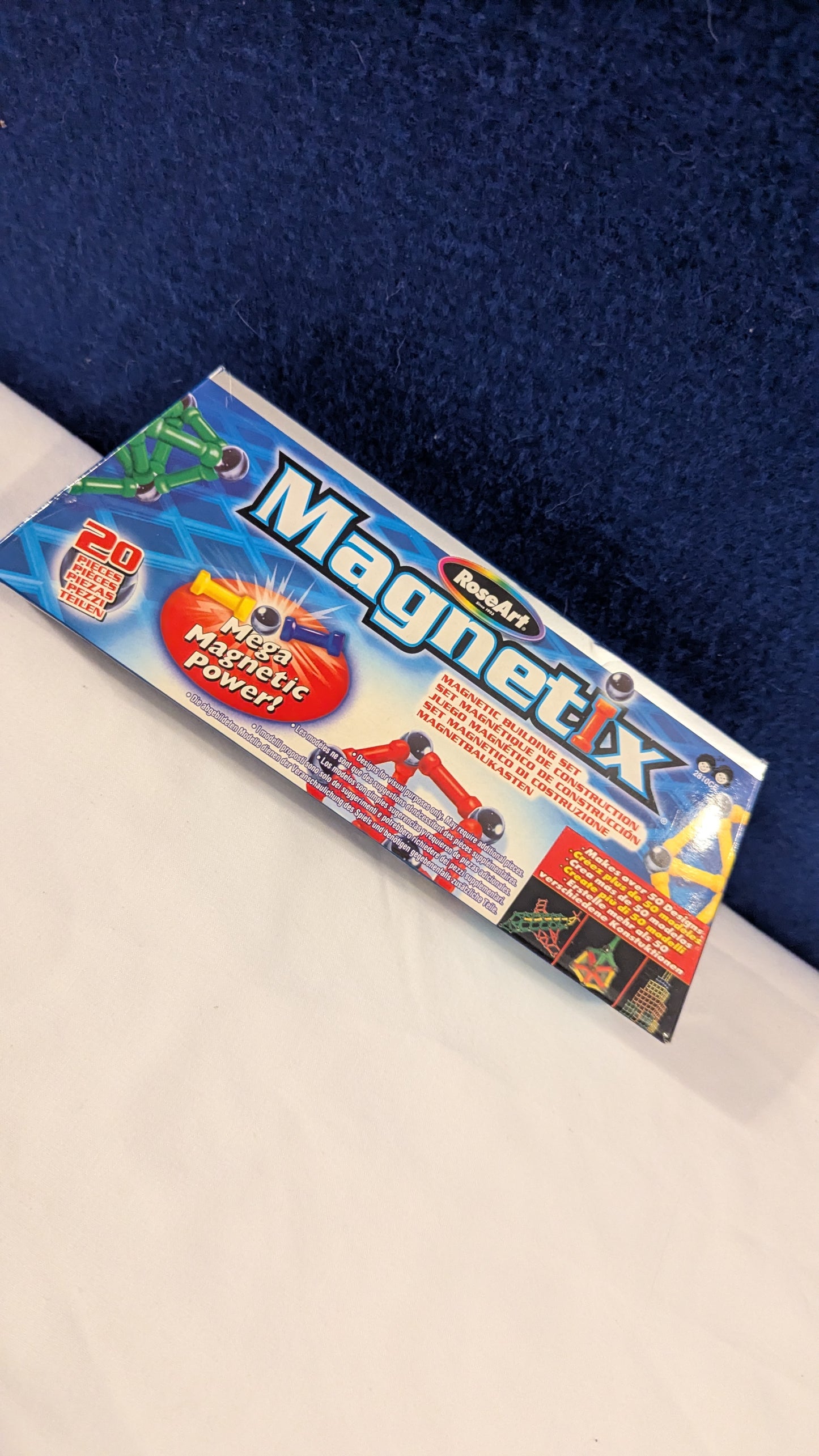 Roseart Magnetix 20pc Building Set
