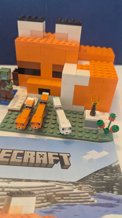 Lego Minecraft 21178 The Fox Lodge