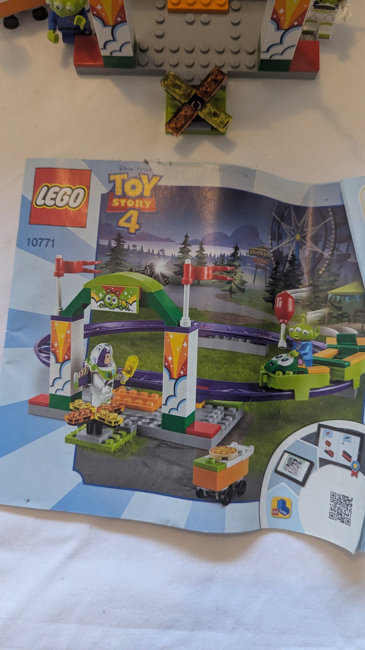 Lego Toy Story 4 10771 Carnival Thrill Coaster