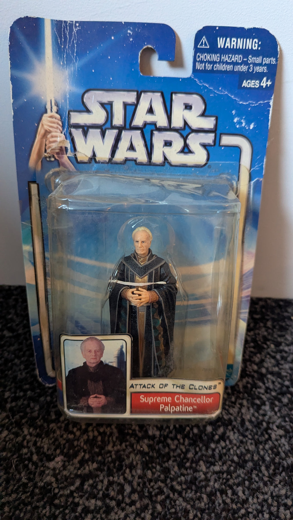 Star Wars Attack of the Clones: Supreme Chancellor Palpatine Action Figure