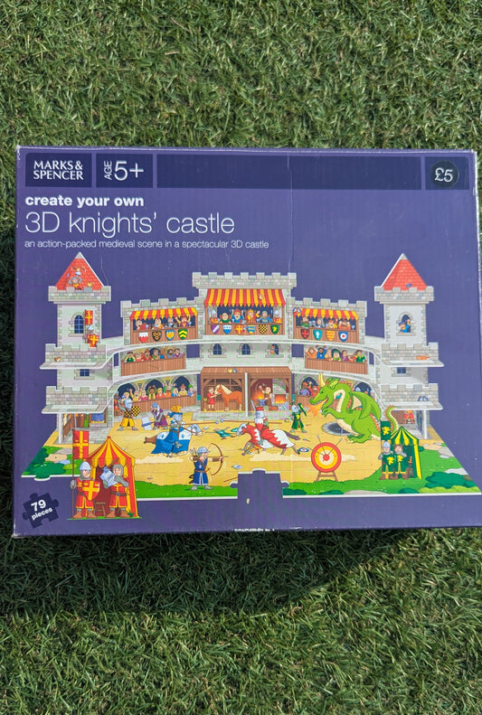Create your own 3D knights castle