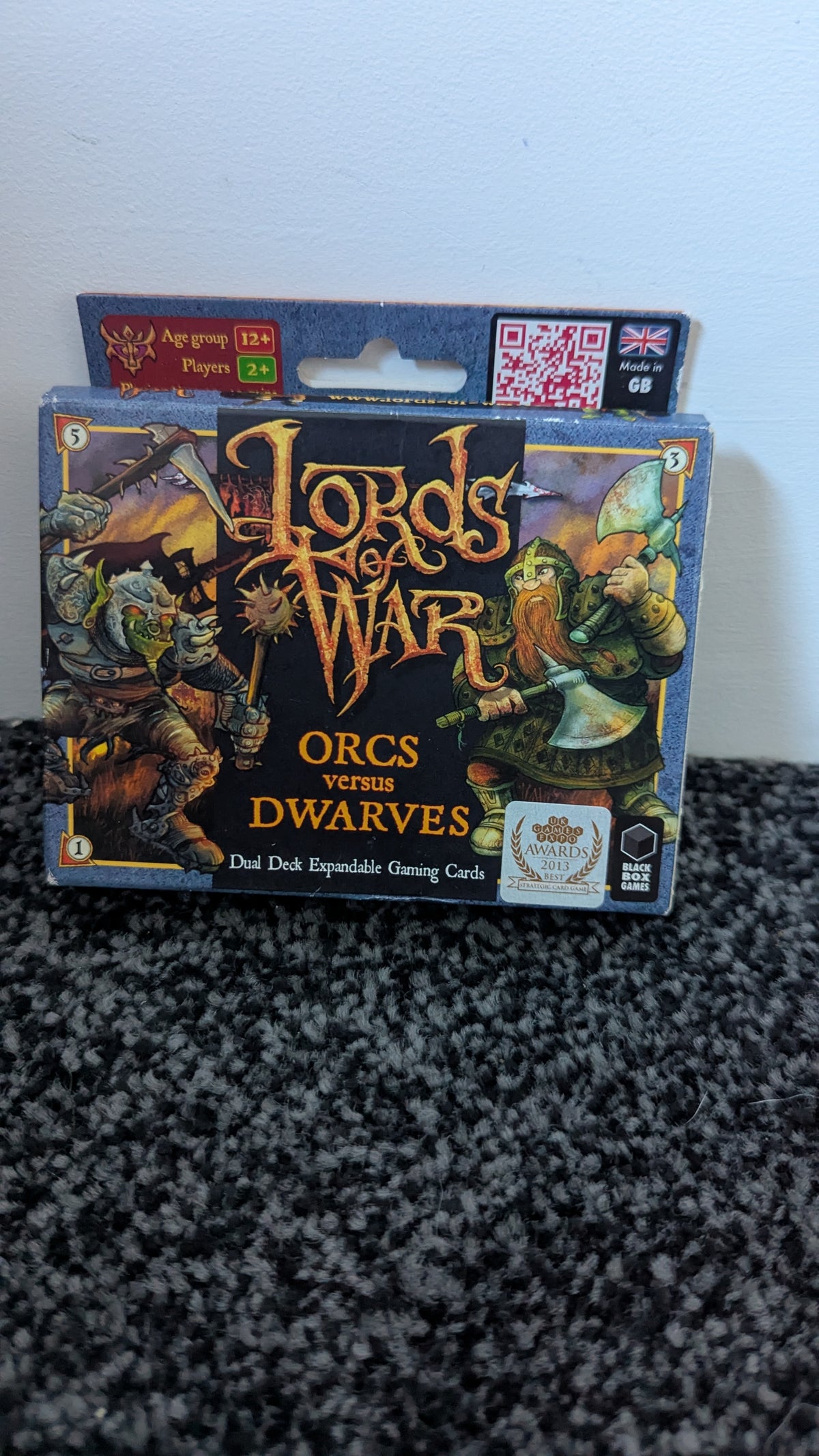 Lords of War: Orcs versus Dwarves Gaming Cards