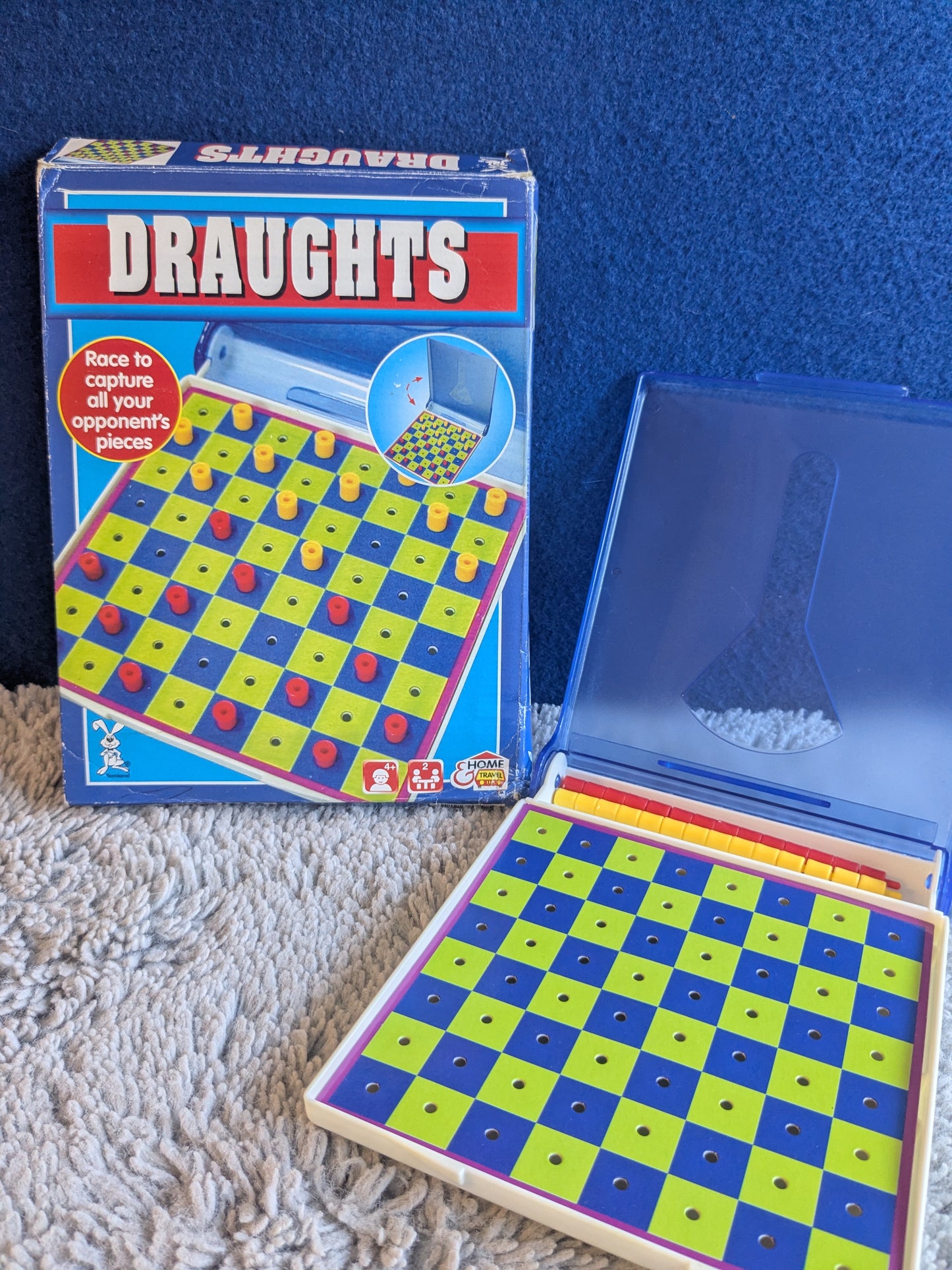 Travel Draughts Game c.1999