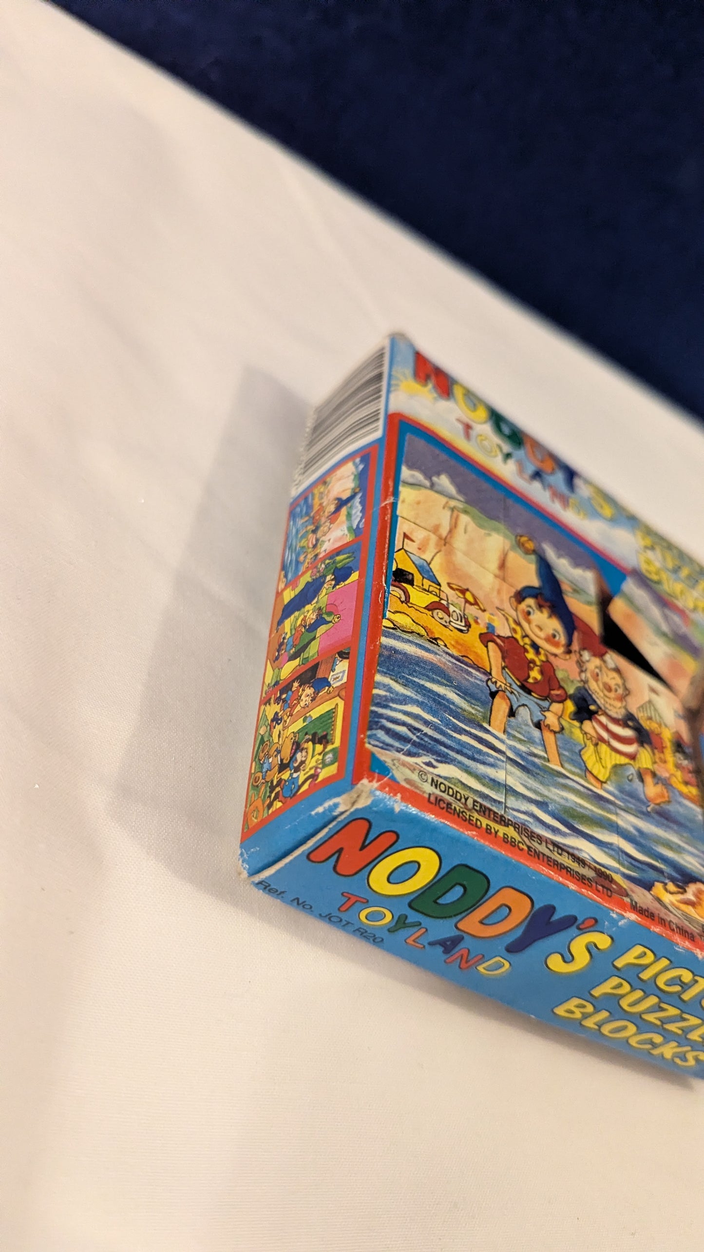 Dekkertoys Noddy's Toyland Picture Puzzle Blocks c.1990