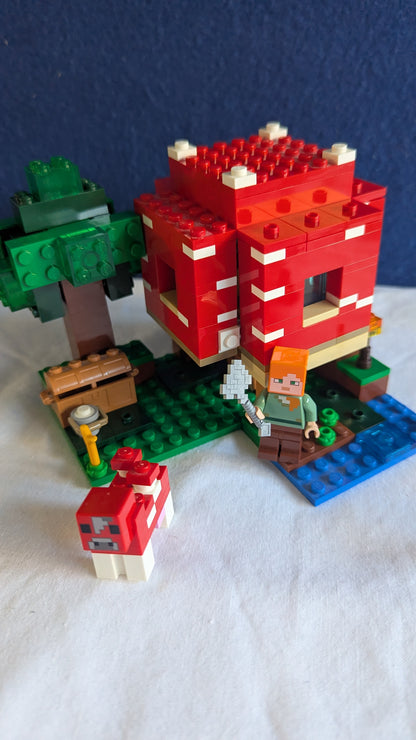 Lego Minecraft 21179 The Mushroom House